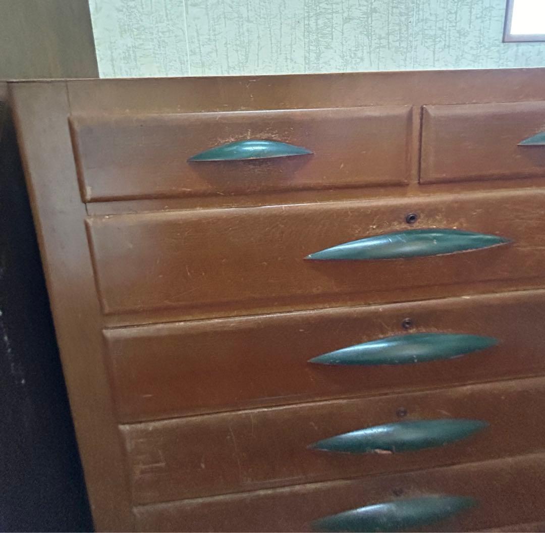 昭和レトロ家具 7引出し レトロ 木製タンス