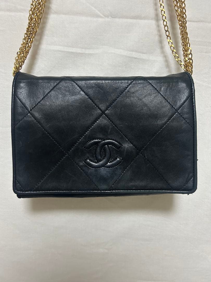 CHANEL シャネル マトラッセ ショルダーバッグ 金