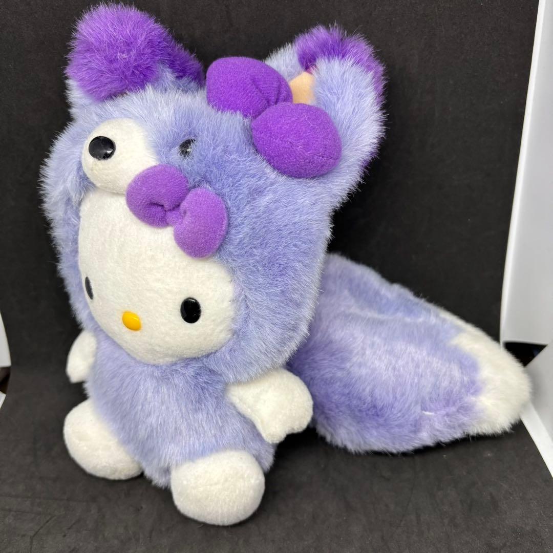 ご当地キティ　北海道限定ラベンダー　キタキツネ　キティちゃん　美品