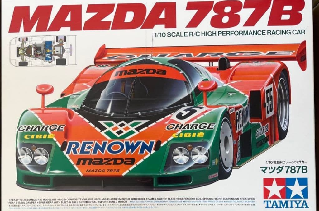 1/10 RC TAMIYA　マツダ787B　タミヤ