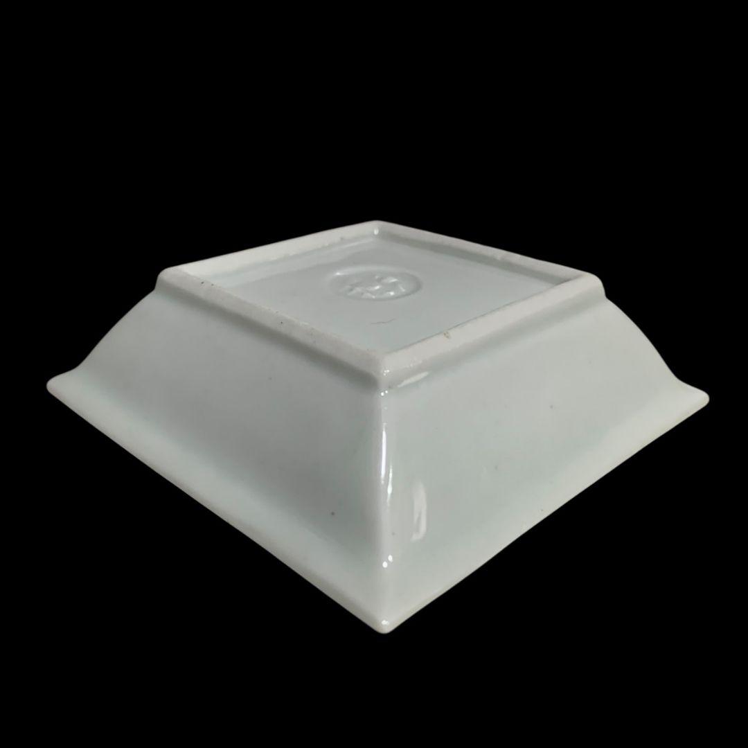 永楽善五郎 染付鹿猿四方皿 小皿 角皿 五客 永楽妙全 染付