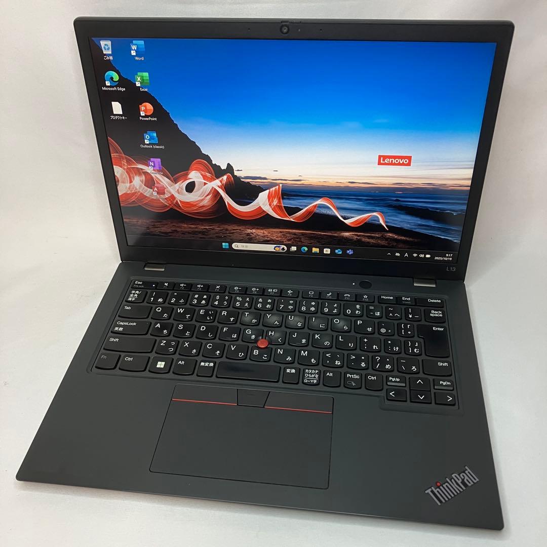 美品 ThinkPad L13 第12世代 i7 16GB 512GB オフィス