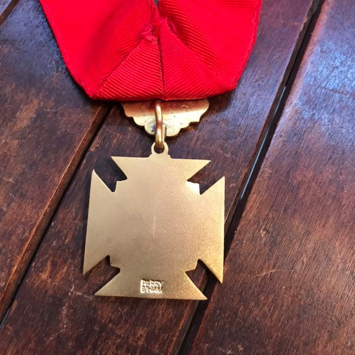 激レア！英国フリーメイソン首飾り イギリスアンティーク 秘密結社 オリジナル実物