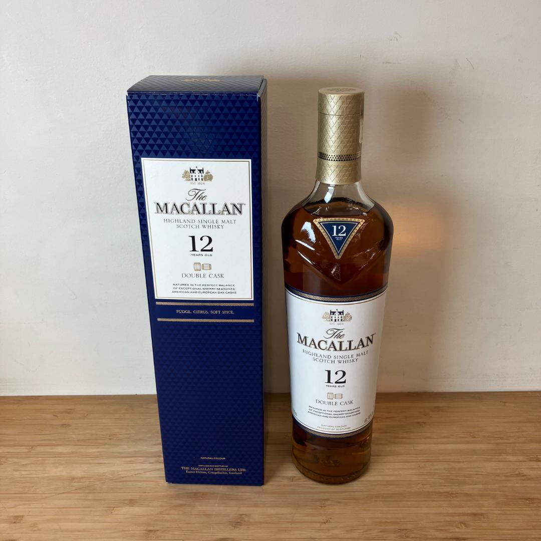 未開栓 ザ•マッカラン ダブルカスク 12年 ウイスキー
