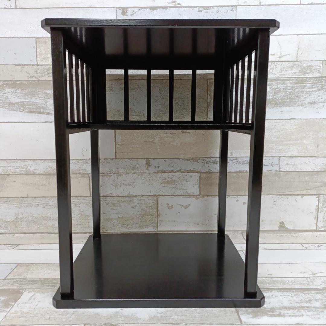 L104 即中斎好写 好日棚 東斎作 東斉 茶棚 茶道 組立式 共箱付 茶道具