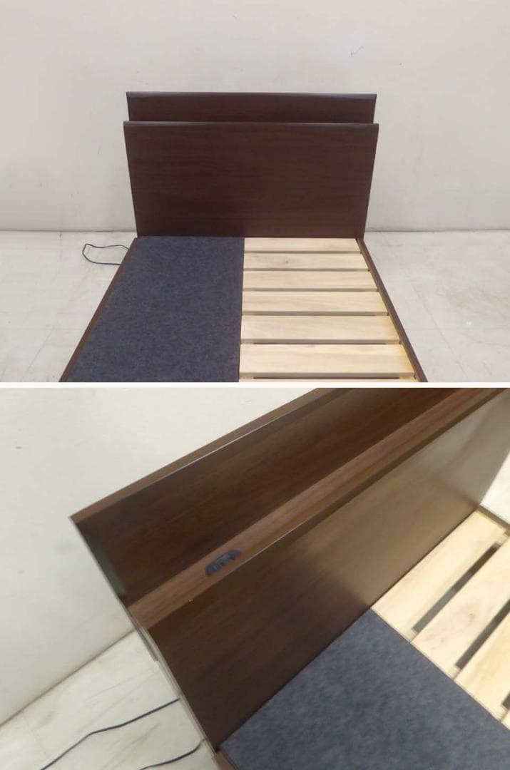 ■SIMMONS シモンズ■シングルサイズ ベッドフレーム 収納付き