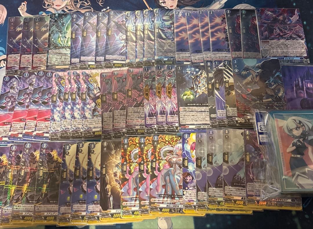 ヴァンガード　アルカサル　デッキ　スリーブ付き