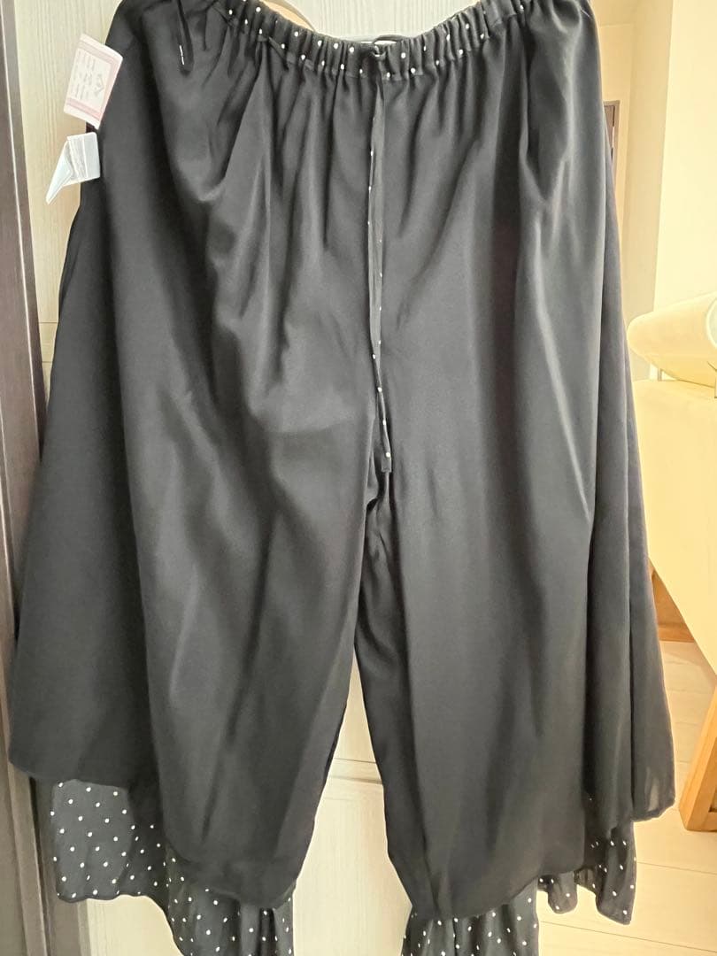 BEARDSLEY ドット柄 フレアスカート