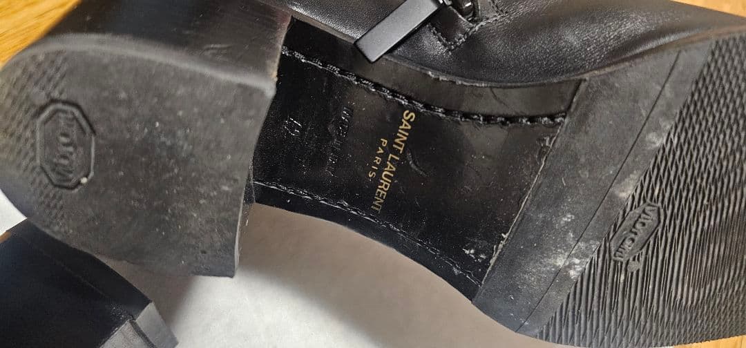 サンローランパリ　ヒールブーツ　42