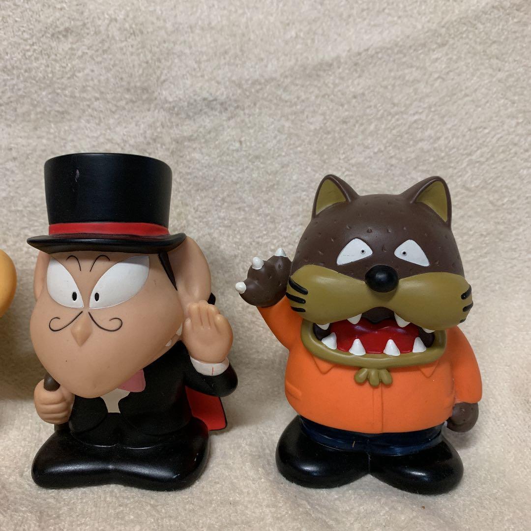 36.激レア 怪物くん ソフビ 貯金箱 4体セット