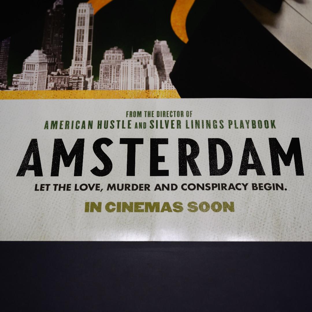 【映画館用両面ポスター】アムステルダム / Amsterdam Ver.B