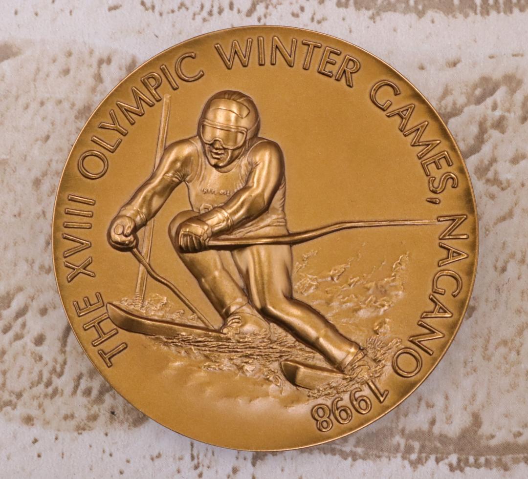◇長野オリンピック 公式記念メダル 第2次発行 純銀 ブロンズ