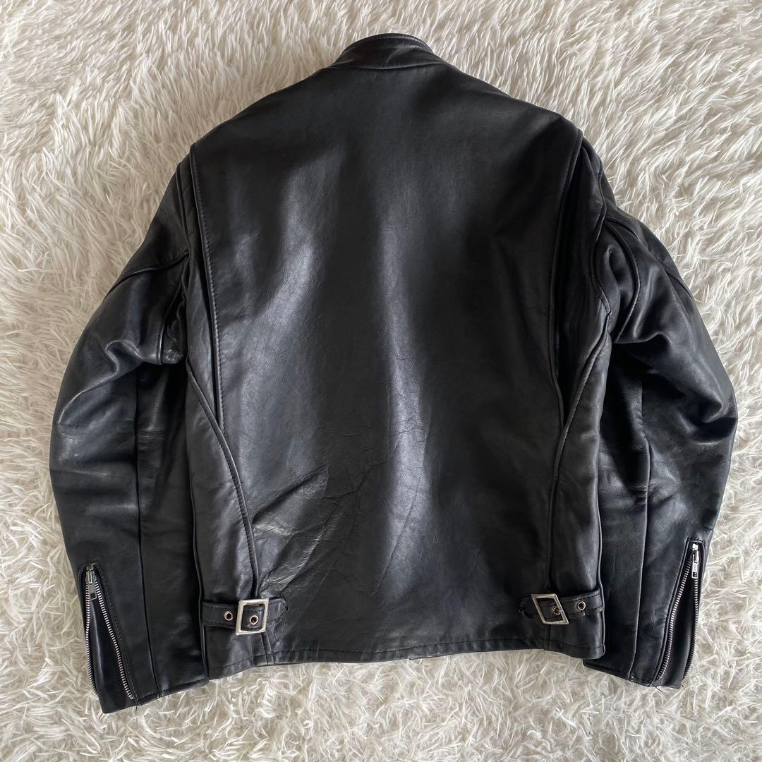 美品✨SCHOTT　641 シングルライダース　黒　38 L相当