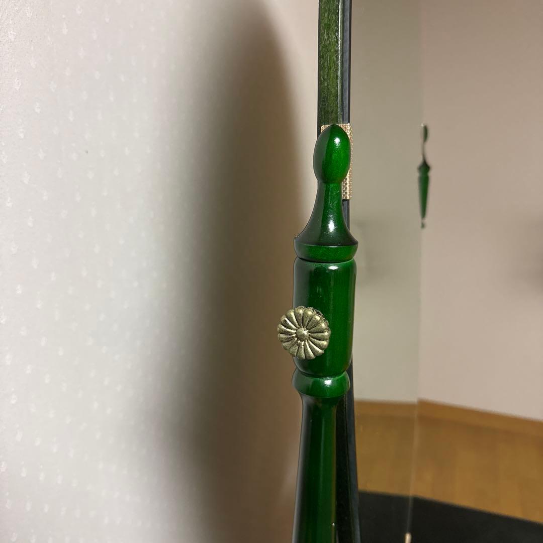 【ぐらつきなし ❗️】アンティーク 昭和レトロ 木製 ドレッサー 鏡台