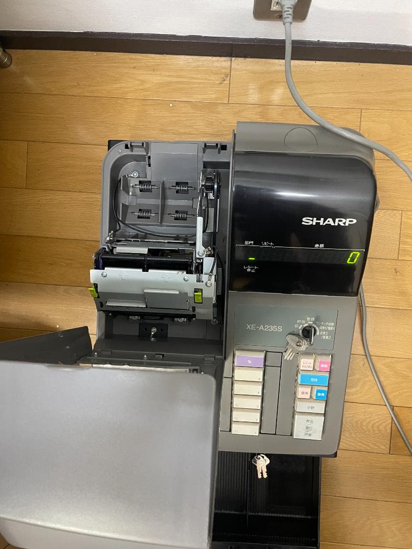 ⭐中古 SHARP XE-A235S レジスタ 事務・店舗用品