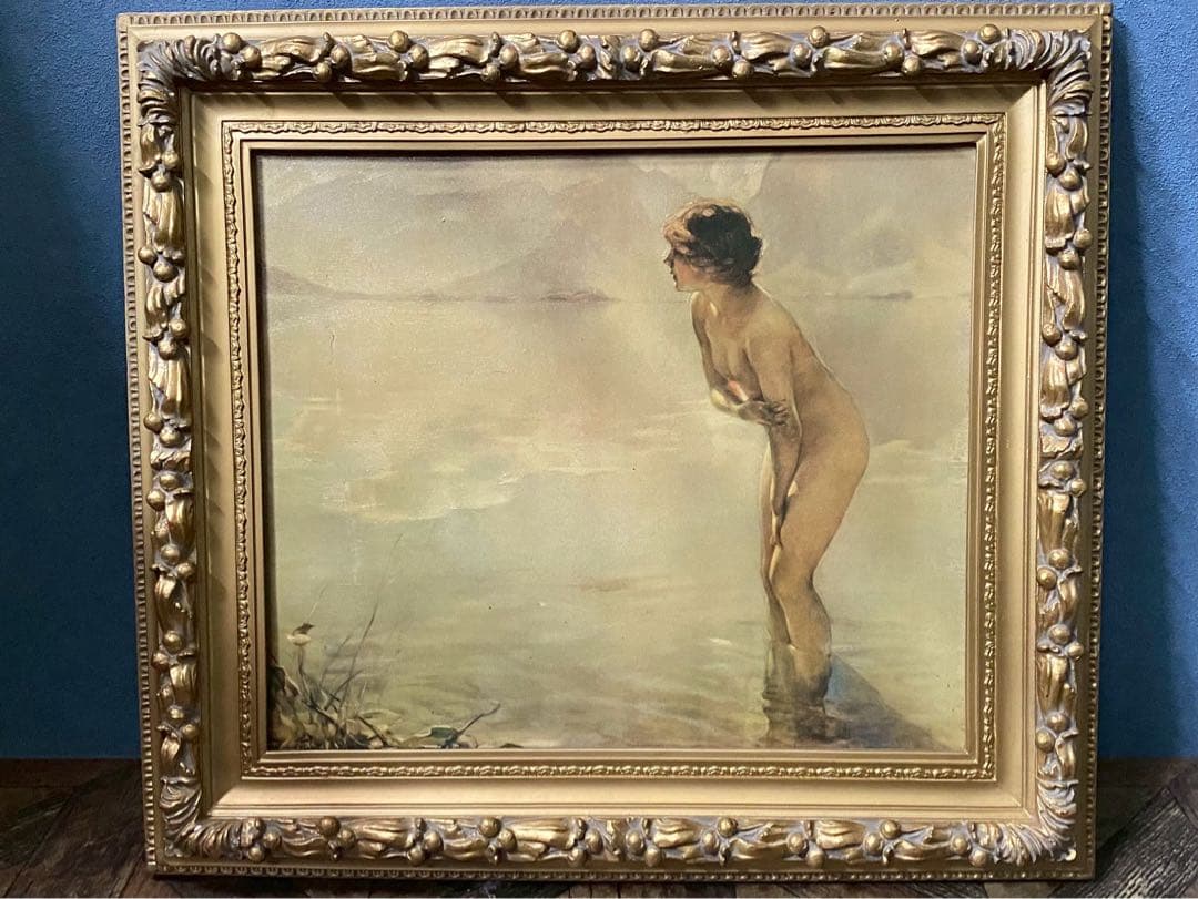 ポール・シャバ　九月の朝 インテリア 額縁