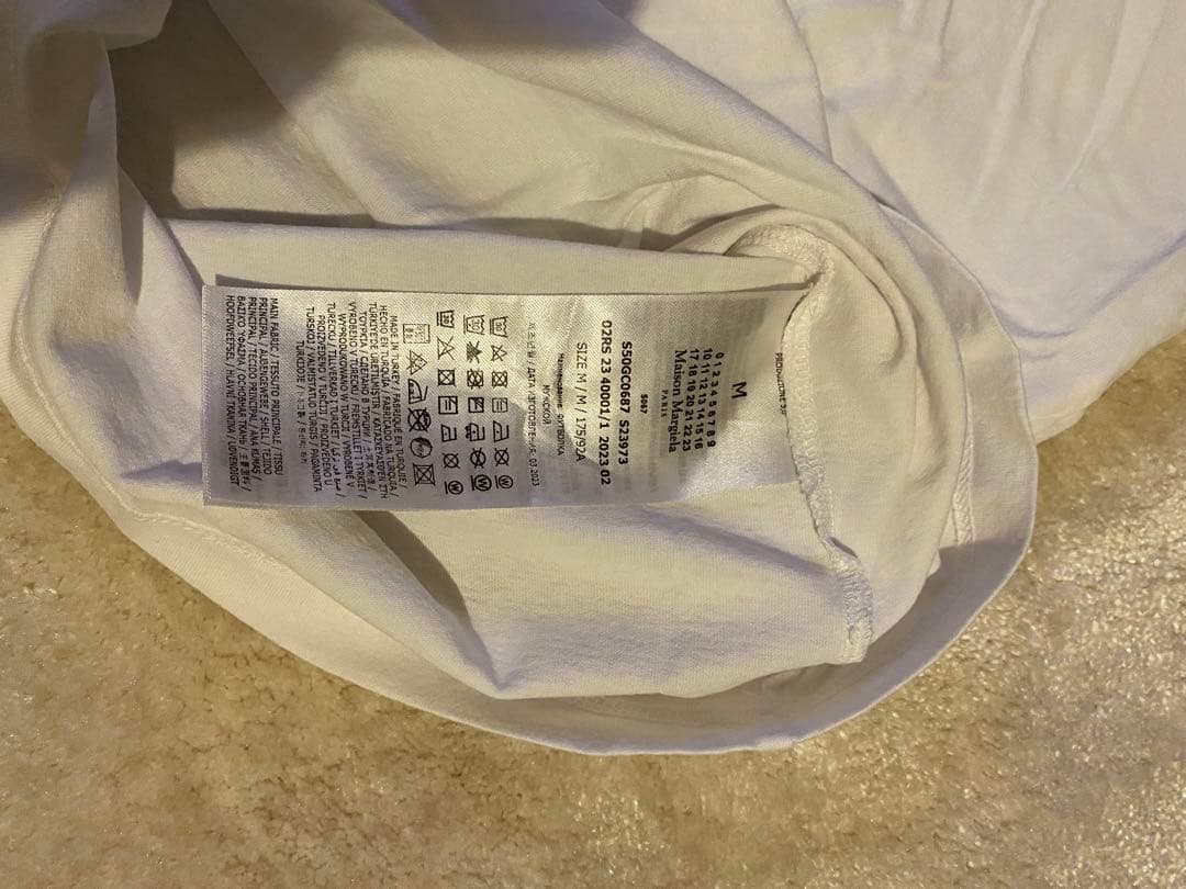 ⭐︎未使用Maison Margiela(マルジェラ)オーガニックTシャツM 3枚