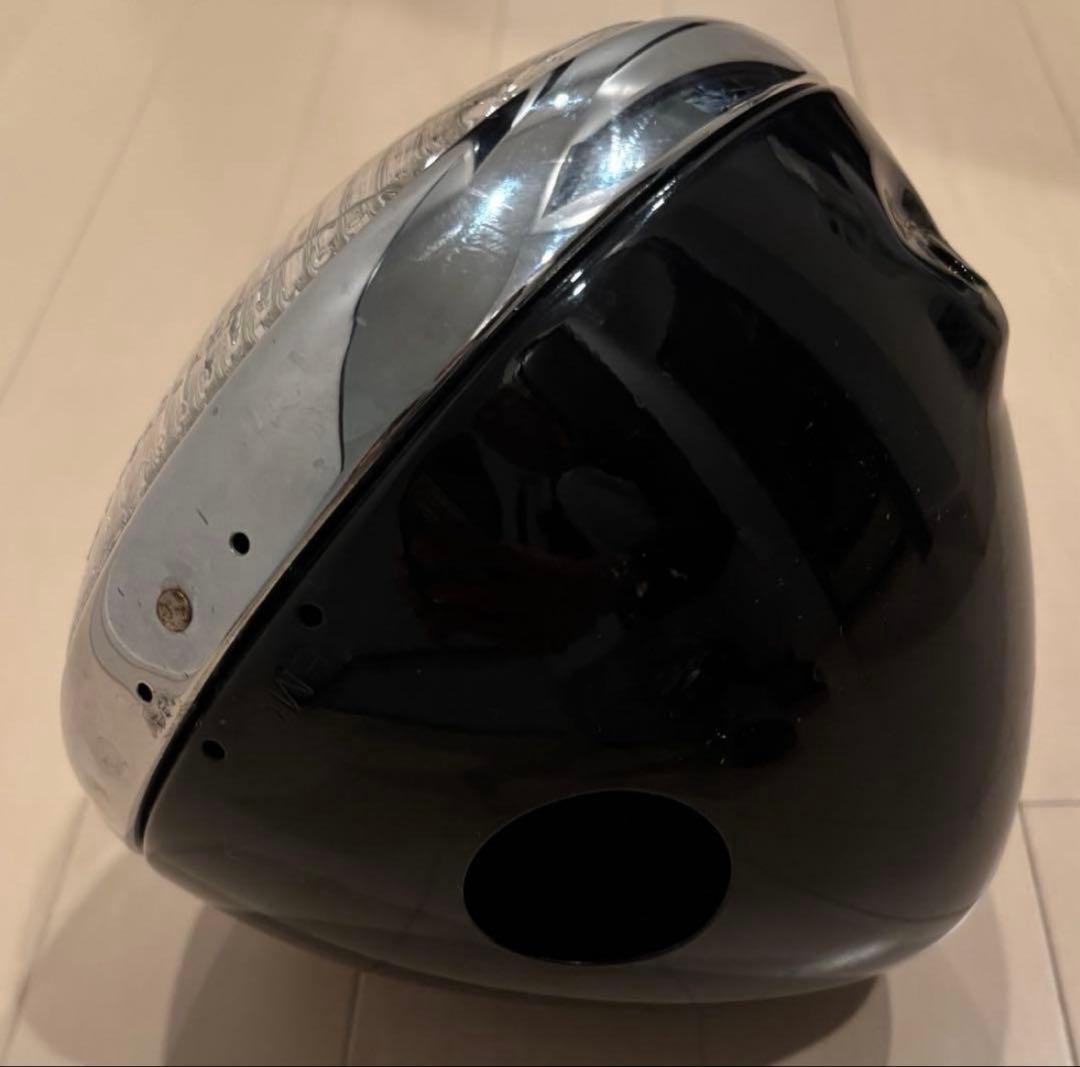 2%erSRルーカスヘッドライトクラシカルスリーポイント球型ヘッドライトレンズ