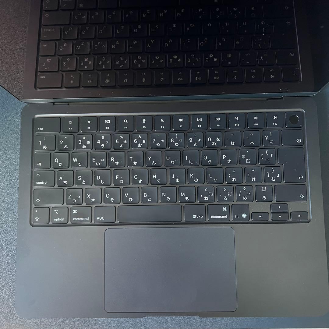 M4 Macbook air 充放電5回ミッドナイト