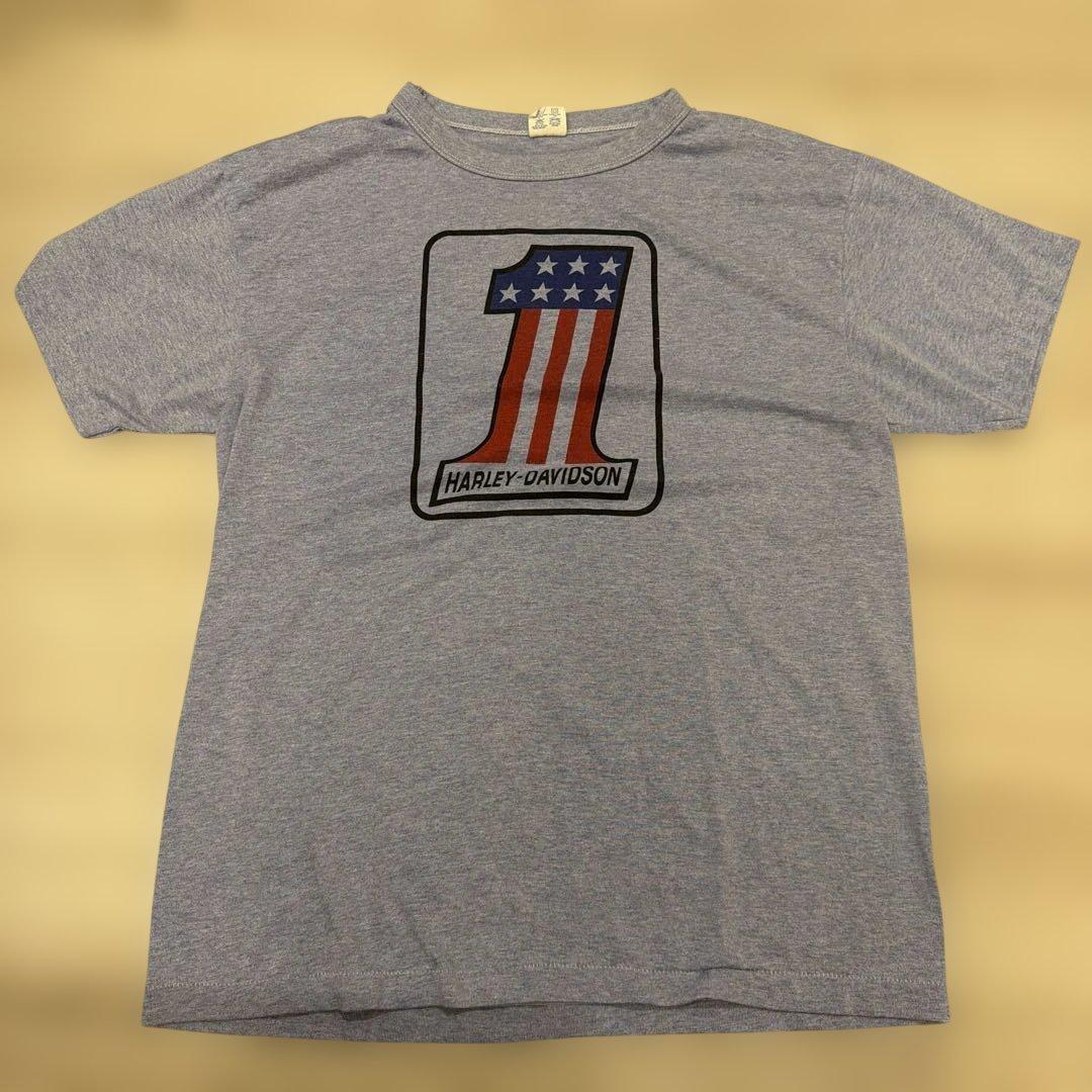 champion✖︎HARLEY-DAVIDSON TシャツＬ