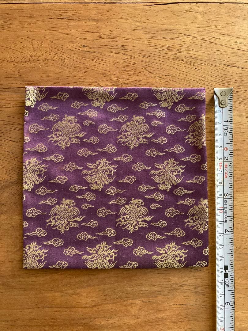 龍村織物美術研究所　古帛紗　正絹　桐箱