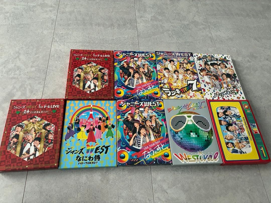 WEST DVD Blu-ray 初回限定盤 9点セット