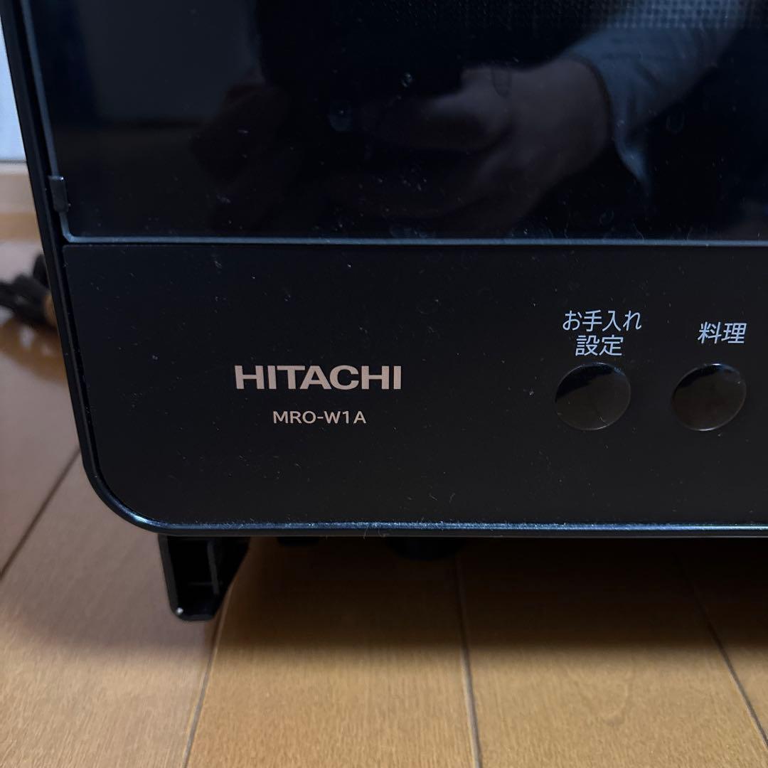 [ジャンク] HITACHI MRO-W1A オーブンレンジ フロストブラック