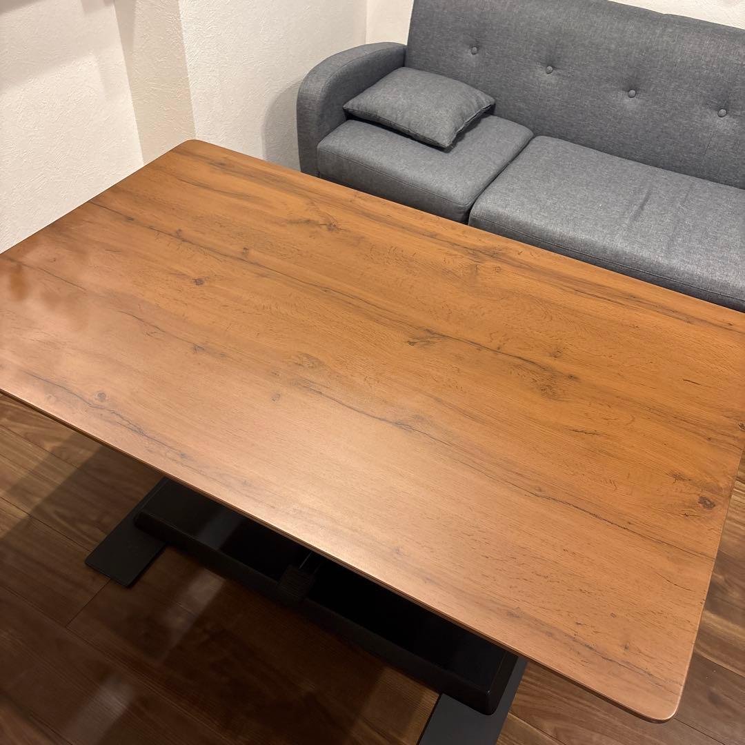 【4月で処分します】ニトリ　昇降テーブル(LC-004 120 MBR)