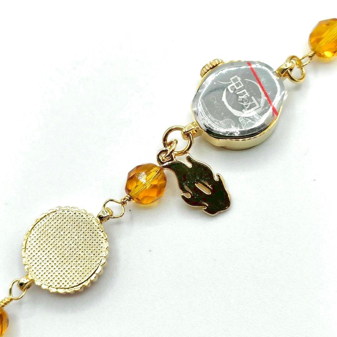 新品電池 稼働品 鬼滅の刃 煉獄杏寿郎モデル ブレスレットウォッチ 腕時計