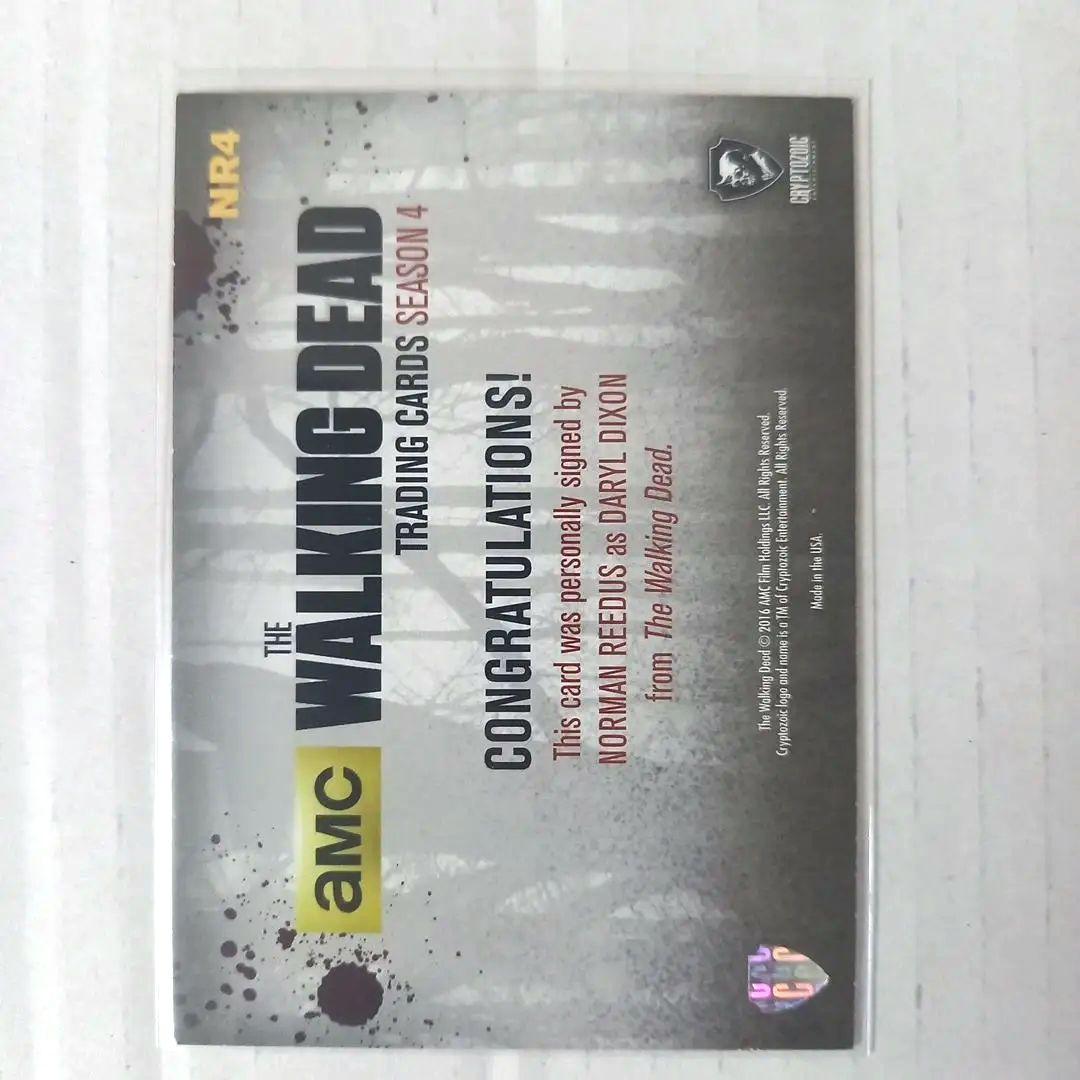 【早い者勝ち】ウォーキング・デッド 直筆サイン入りカード NR4