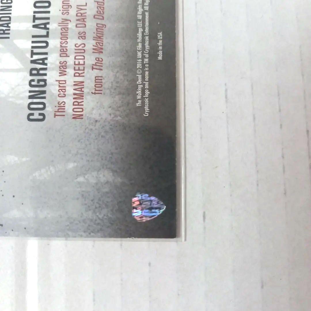 【早い者勝ち】ウォーキング・デッド 直筆サイン入りカード NR4