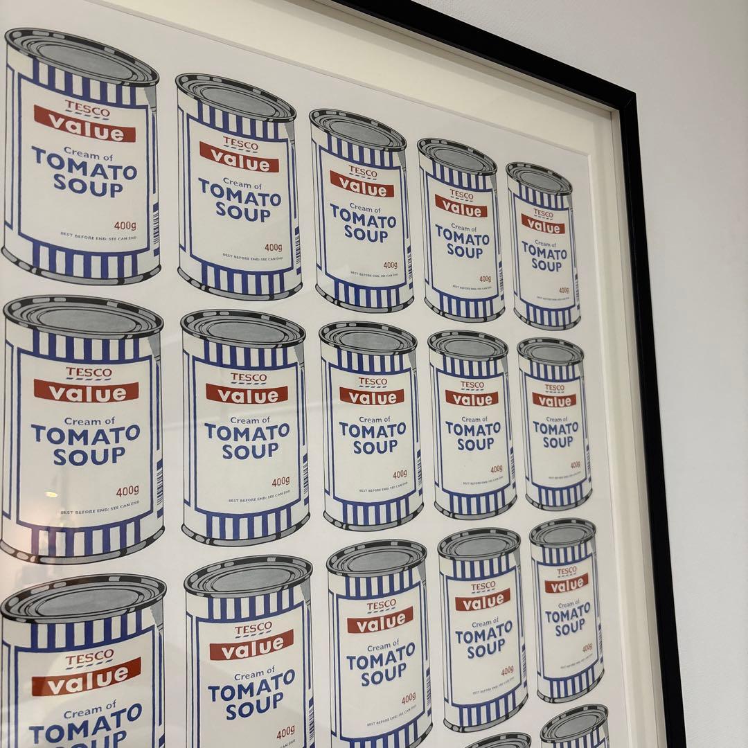 コレクション Banksy TESCO Value Tomato Soup Poster
