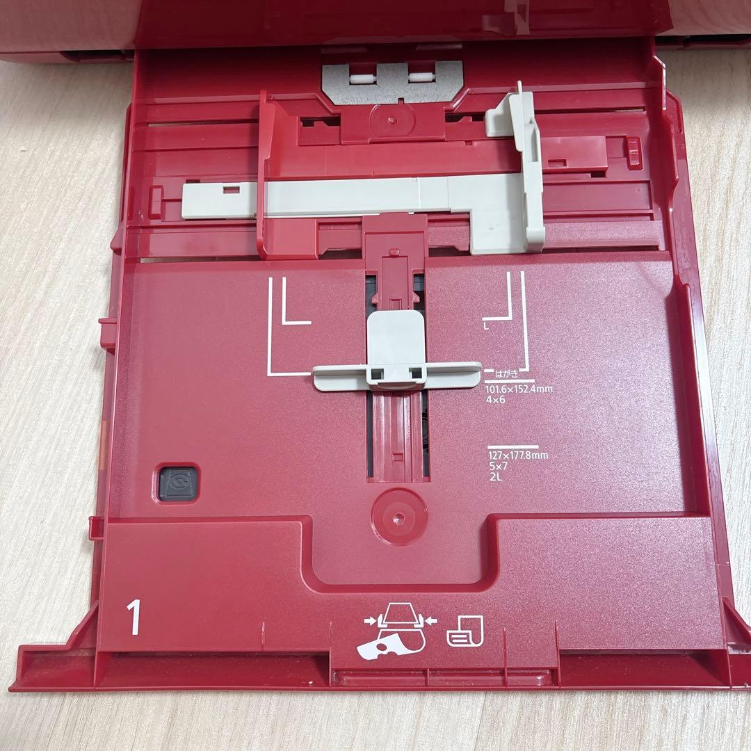 Canon pixus MG7730 コピー　印刷　赤