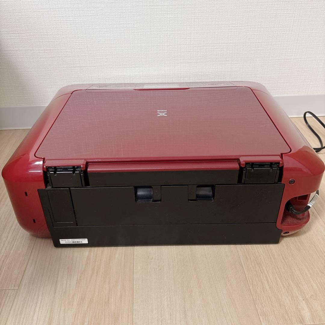 Canon pixus MG7730 コピー　印刷　赤