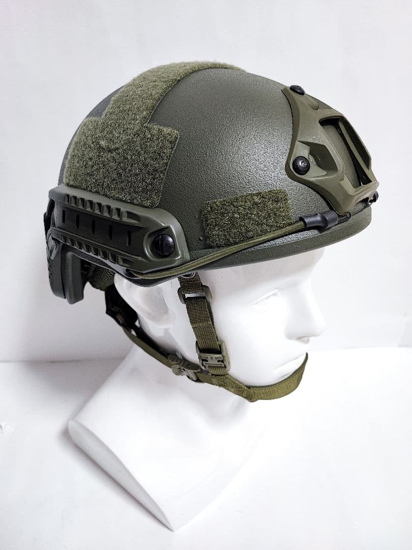 NIJ レベル3A対応 自衛隊迷彩 陸自迷彩 Fast型 防弾ヘルメット カバー