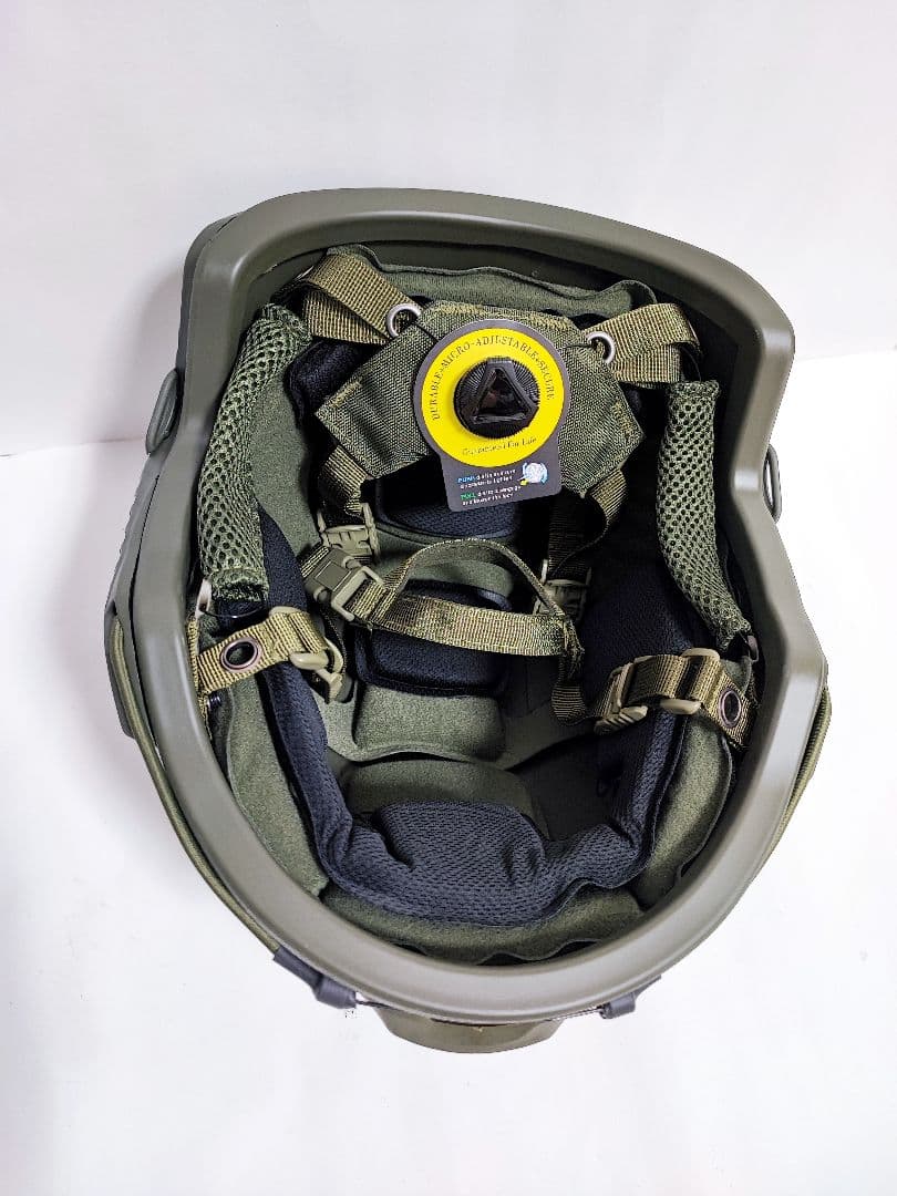 NIJ レベル3A対応 自衛隊迷彩 陸自迷彩 Fast型 防弾ヘルメット カバー