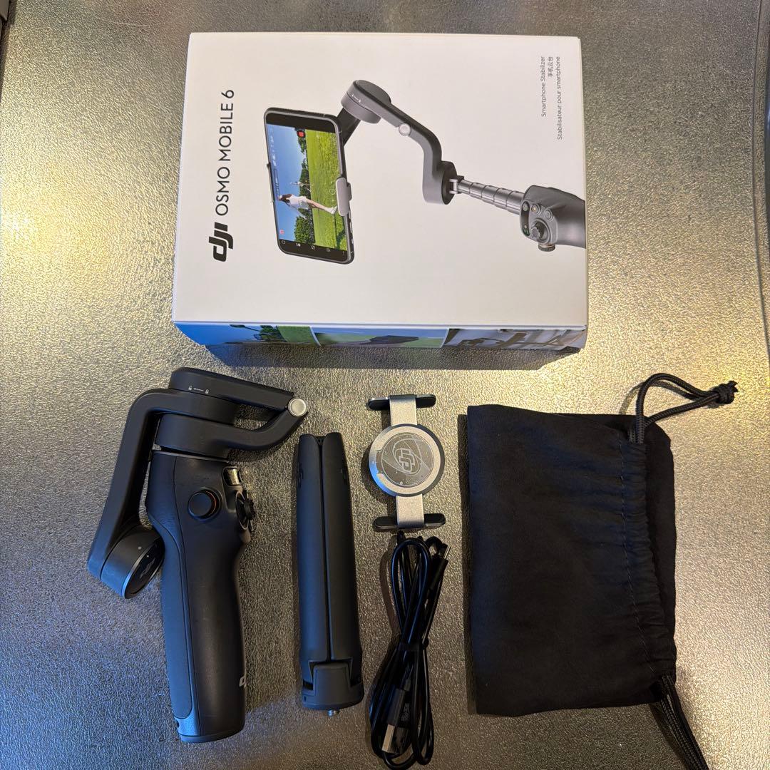 DJI Osmo Mobile 6 国内正規品 スマホ用ジンバル 付属品あり