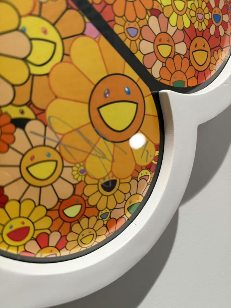 村上隆 エディションサイン入りポスター「お花がスパークル！」