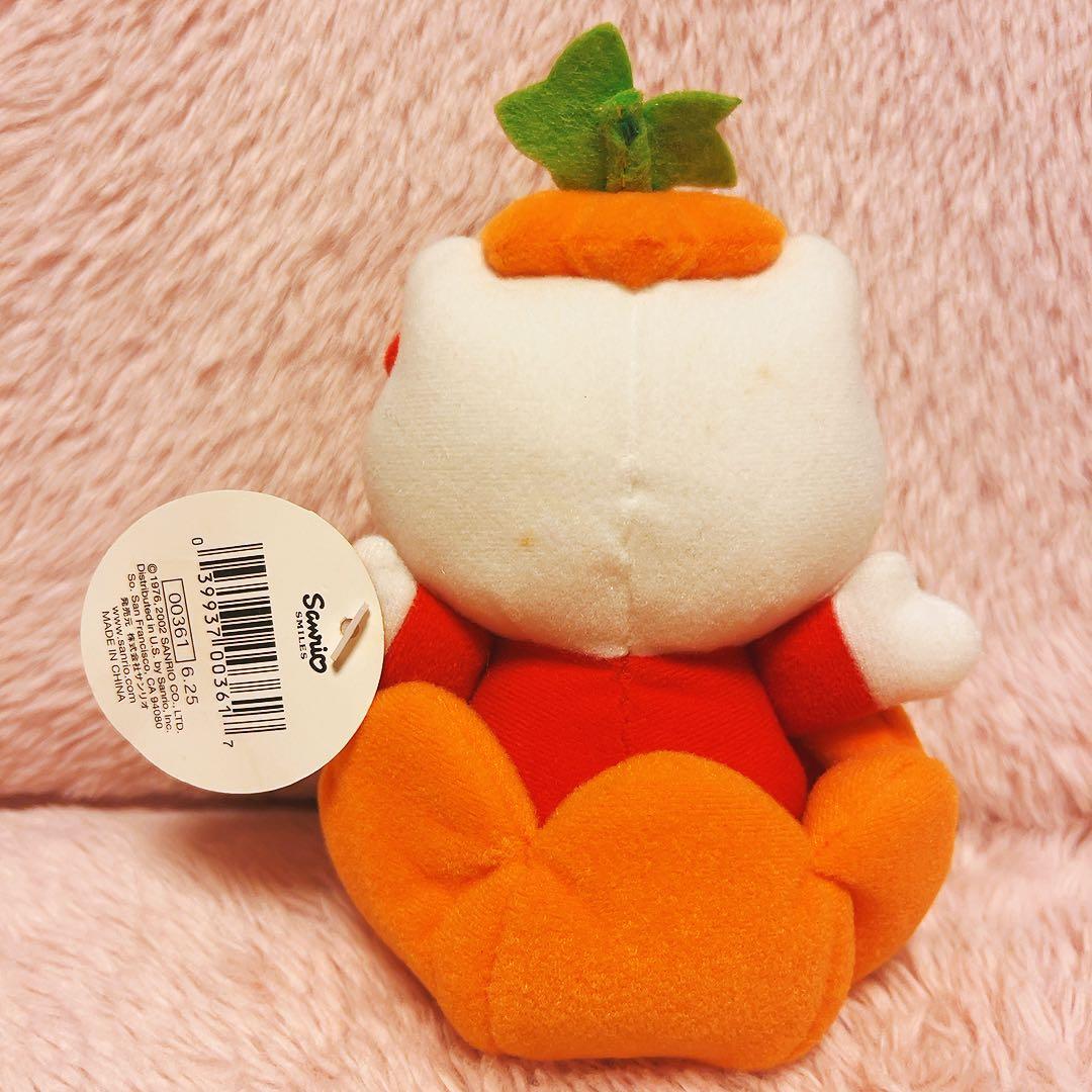 希少レア　ハローキティ　マスコット　パンプキン　USA 2002 サンリオ