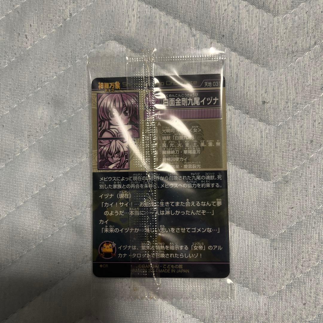 森羅万象チョコカード トレーディングカードセット ホログラム