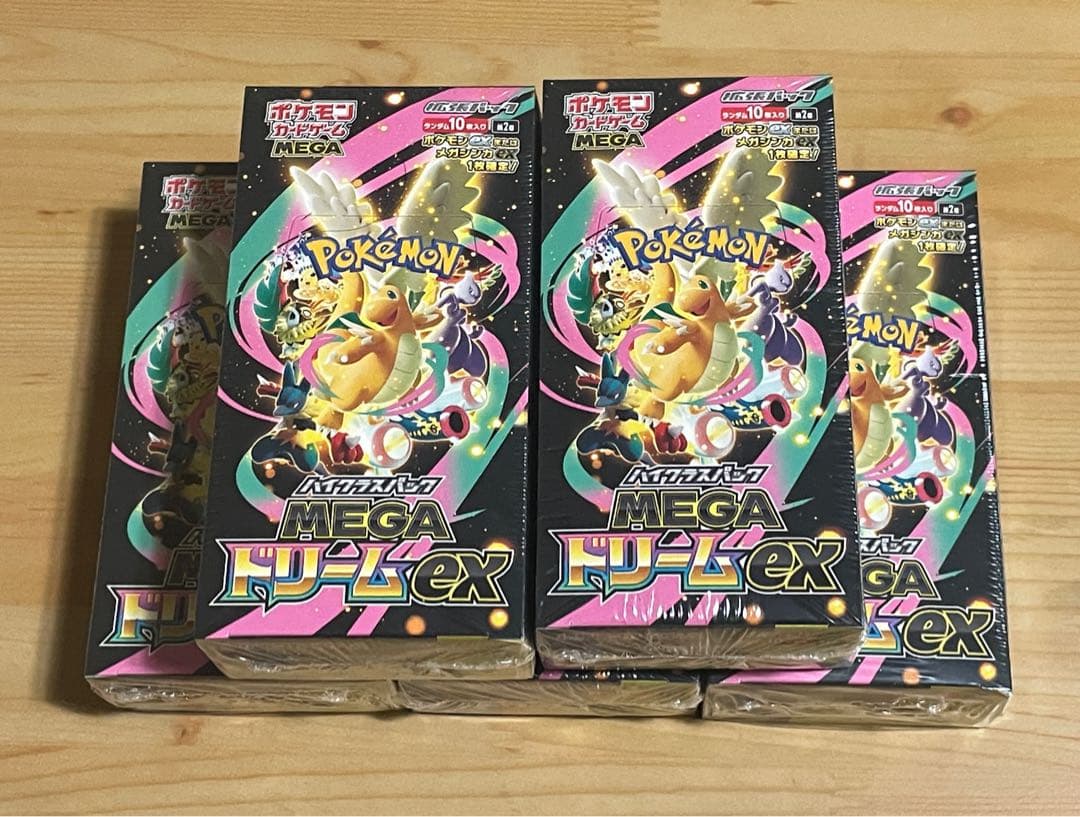 新品未開封シュリンク付きMEGAドリームex 5BOX ワンオーナー品