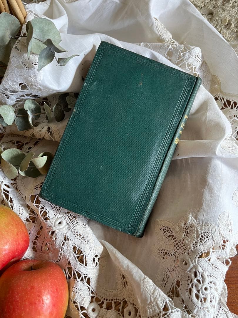 ◆フランスアンティーク｜激レア直筆サイン古書植物草花挿絵19s金彩エンボスハード