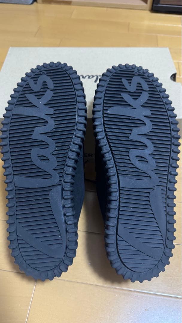 Clarks トーヒル ロー ブラック 25.5cm