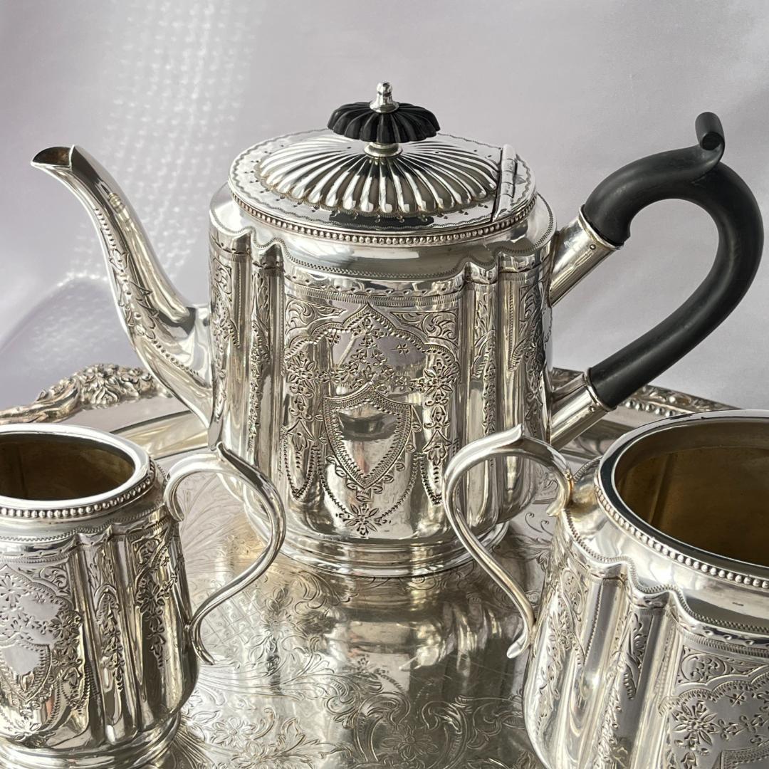 【Joseph Rodgers】 エドワーディアンのティーセット