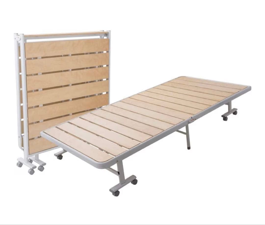 【週末限定値下げ】エムール折りたたみベッド キャスター付き