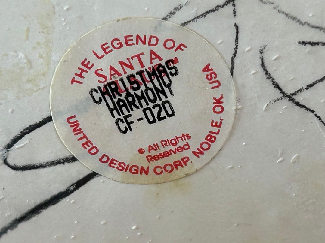 サンタクロース 置物 陶器製