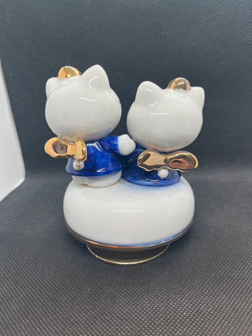 サンリオ　ハローキティ　ミミィ　天使　オルゴーレトロ　陶器