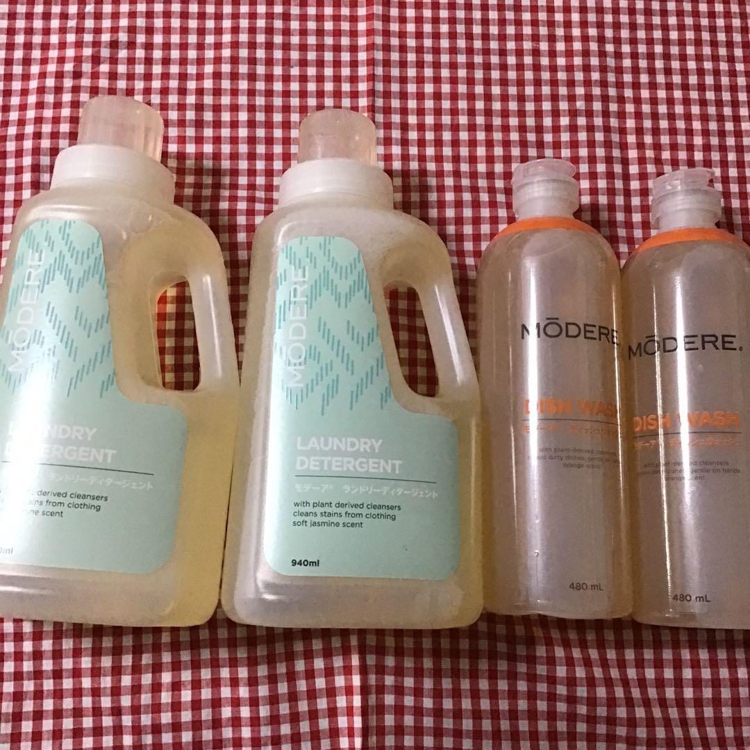 MODERE 洗濯洗剤 940ml 食器用洗剤 480ml セット