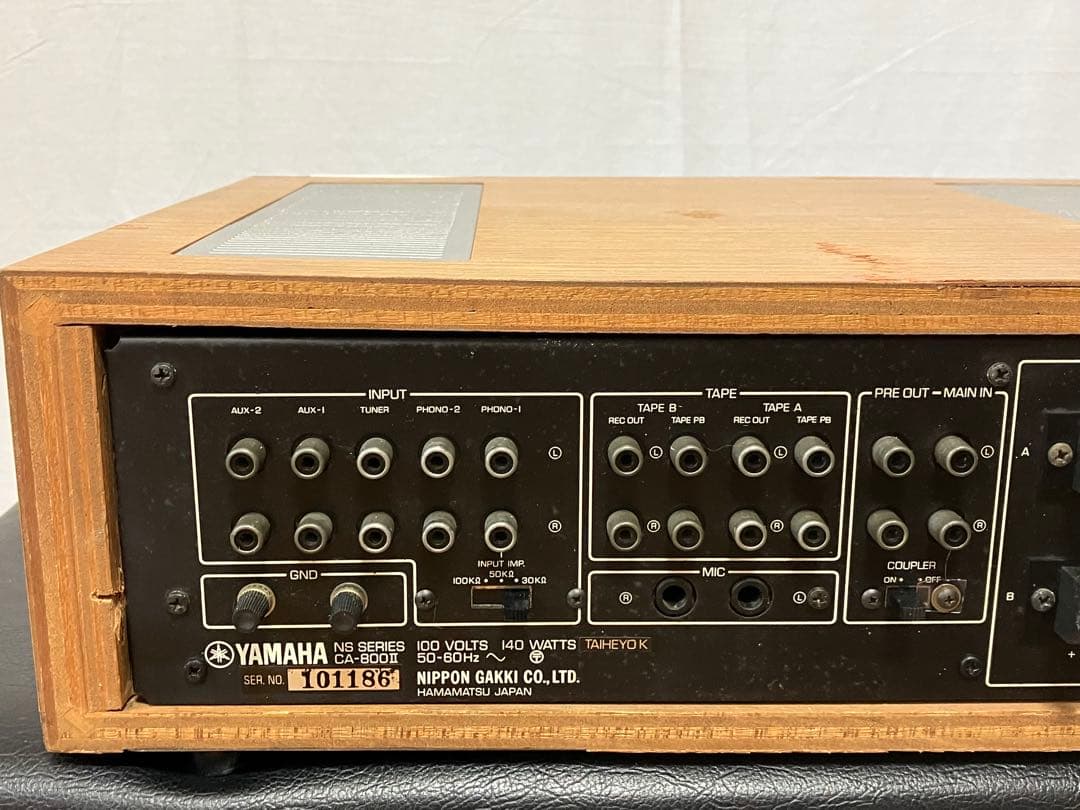 YAMAHA CA-800Ⅱ プリメインアンプ (動作品) ヤマハ