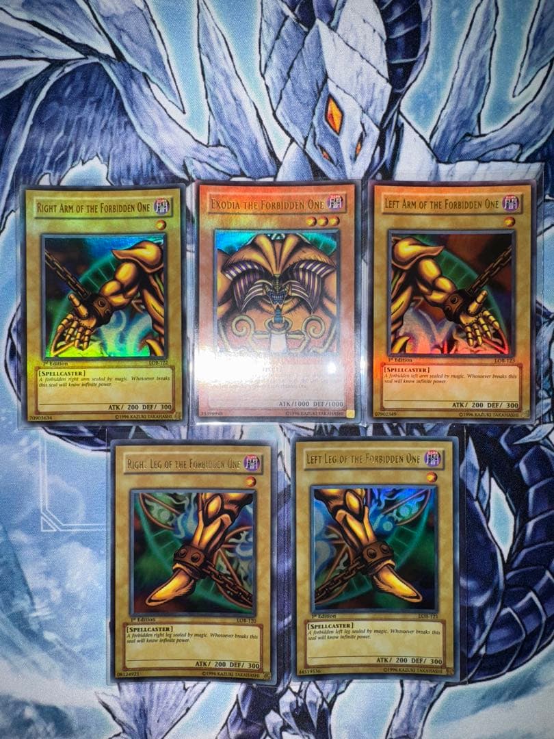 遊戯王　エクゾディア　英語版 1st ウルトラ　セット